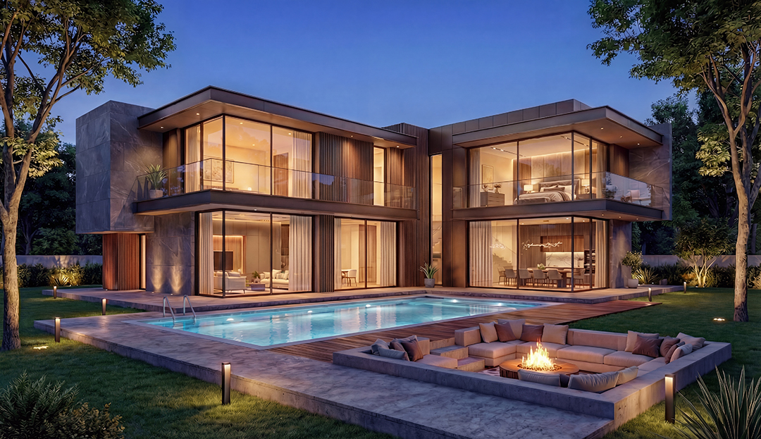 Luxury private villa by ABYZ